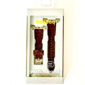 Apple Watch 38/40mm faux animal print watchband